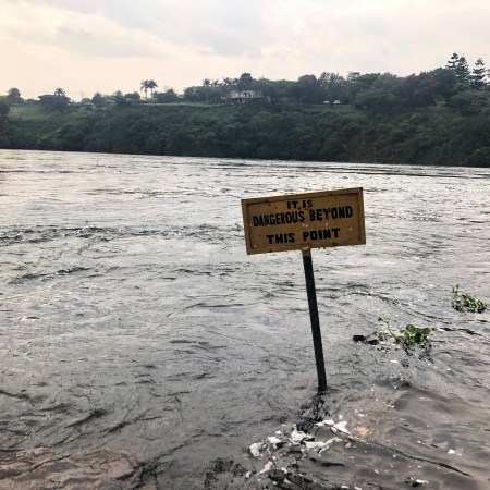 The Nile River in Uganda